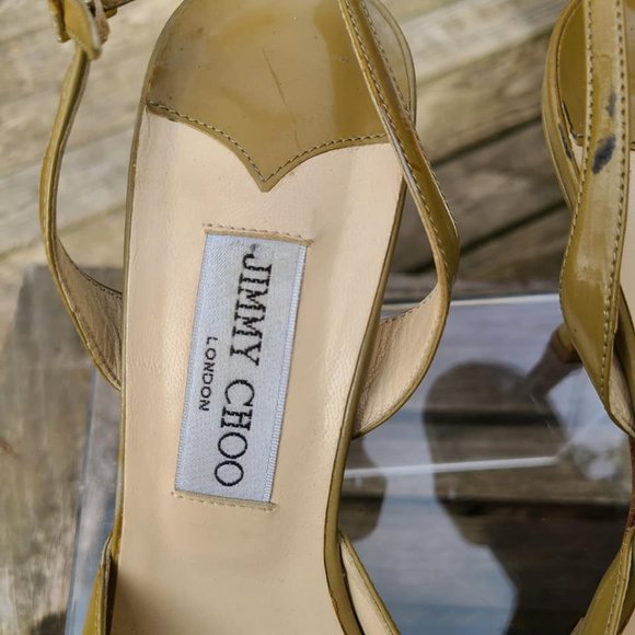 Jimmy Choo Slingback Peep Toe - Picture 5 of 11